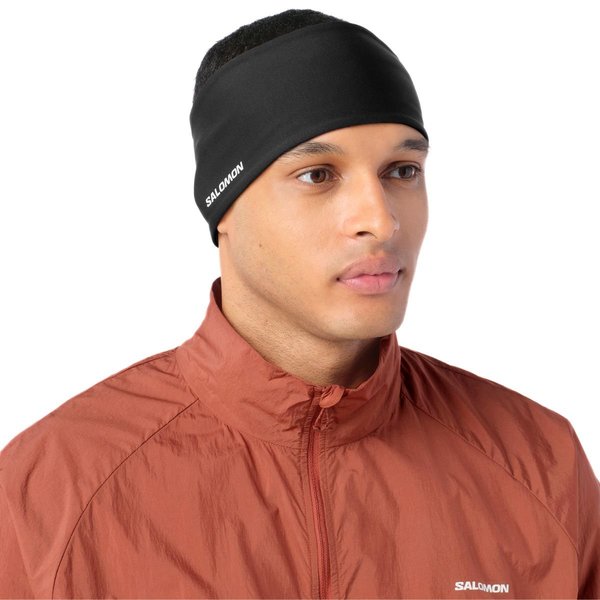 Čelenka Salomon Run Tech Headband Deep Black LC2951900 26/27