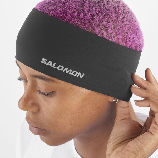 Čelenka Salomon Sense Aero Headband Deep Black LC2223100 26/27