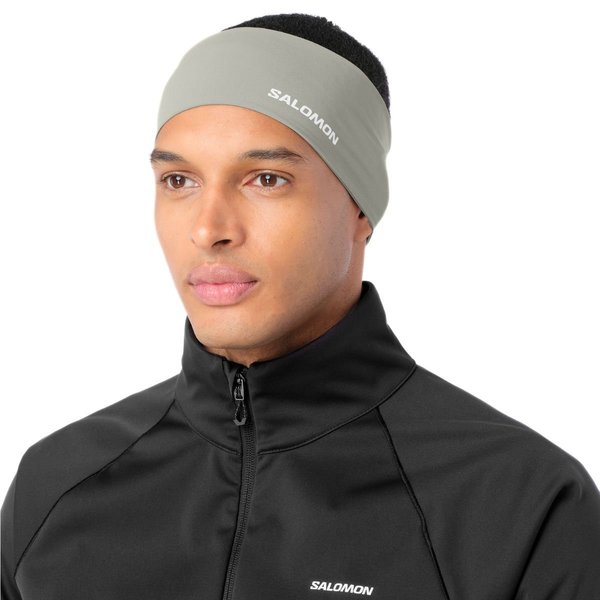 Čelenka Salomon Sense Aero Headband Castor Gray LC2951300 26/27