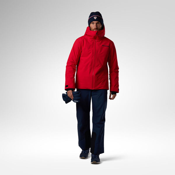 Pánská bunda Rossignol Rochrun Insulated Ski Jacket Men's Sports Red Solid RLOMJ23-B24 26/27