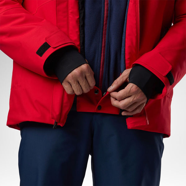 Pánská bunda Rossignol Rochrun Insulated Ski Jacket Men's Sports Red Solid RLOMJ23-B24 26/27
