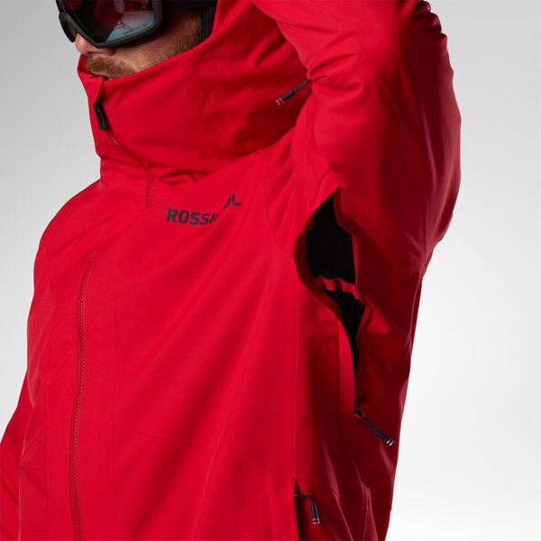 Pánská bunda Rossignol Rochrun Insulated Ski Jacket Men's Sports Red Solid RLOMJ23-B24 26/27