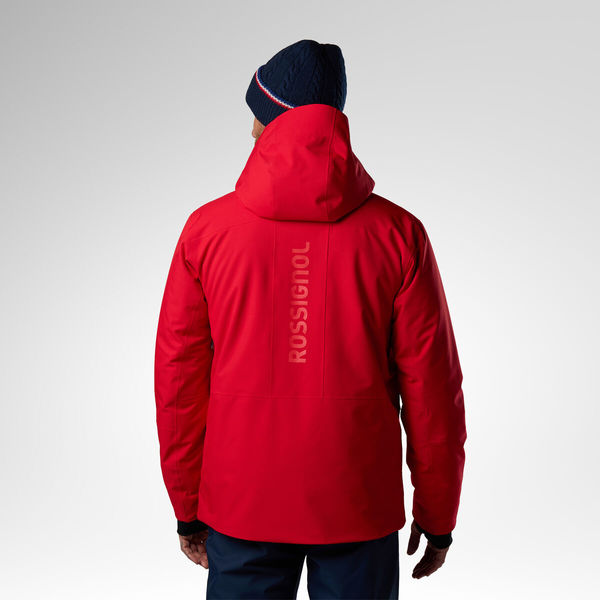 Pánská bunda Rossignol Rochrun Insulated Ski Jacket Men's Sports Red Solid RLOMJ23-B24 26/27