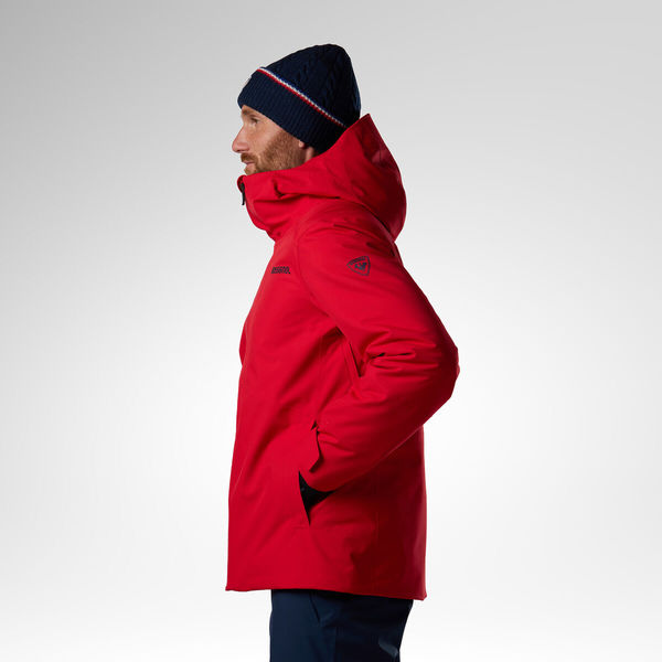 Pánská bunda Rossignol Rochrun Insulated Ski Jacket Men's Sports Red Solid RLOMJ23-B24 26/27