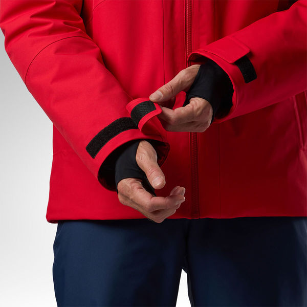 Pánská bunda Rossignol Rochrun Insulated Ski Jacket Men's Sports Red Solid RLOMJ23-B24 26/27