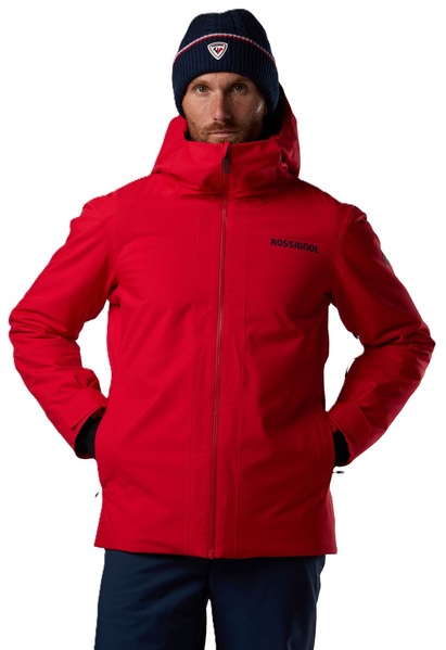 Pánská bunda Rossignol Rochrun Insulated Ski Jacket Men's Sports Red Solid RLOMJ23-B24 26/27