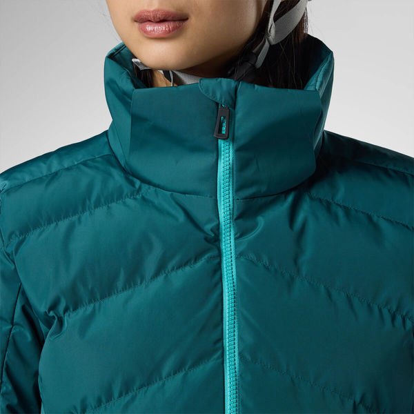 Dámská bunda Rossignol Staci Insulated Ski Jacket Women's Transformative Teal Pearly RLOWJ02-B13 26/27