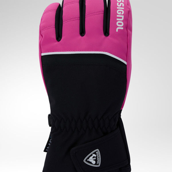 Dětské/juniorské rukavice Rossignol Junior Jr Tech IMP'R G Electric Fuchsia RLOYG01-A26 26/27