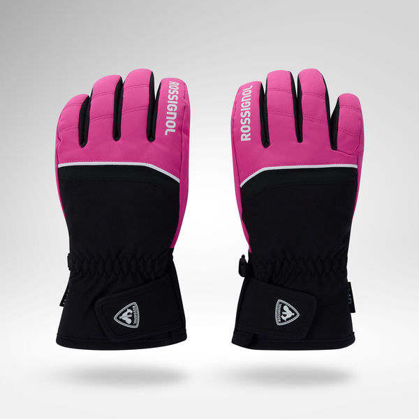 Dětské/juniorské rukavice Rossignol Junior Jr Tech IMP'R G Electric Fuchsia RLOYG01-A26 26/27