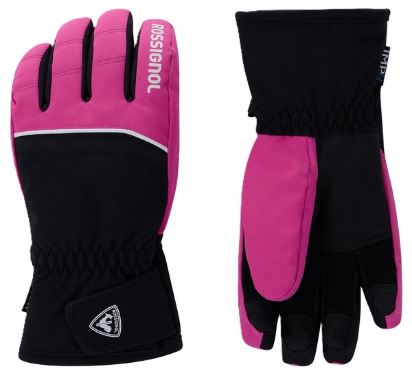 Dětské/juniorské rukavice Rossignol Junior Jr Tech IMP'R G Electric Fuchsia RLOYG01-A26 26/27