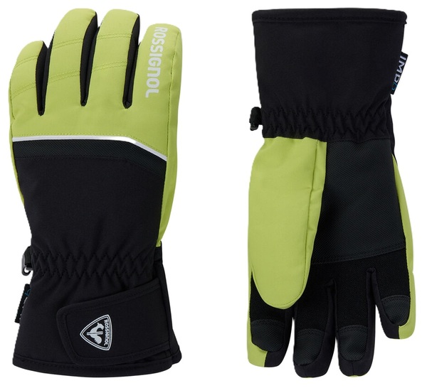 Dětské/juniorské rukavice Rossignol Junior Jr Tech IMP'R G Wild Lime RLOYG01-A86 26/27