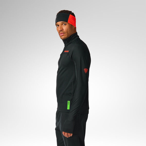 Pánský funkční rolák Rossignol Hero Half Zip First Layer Black RLPML12-200 26/27