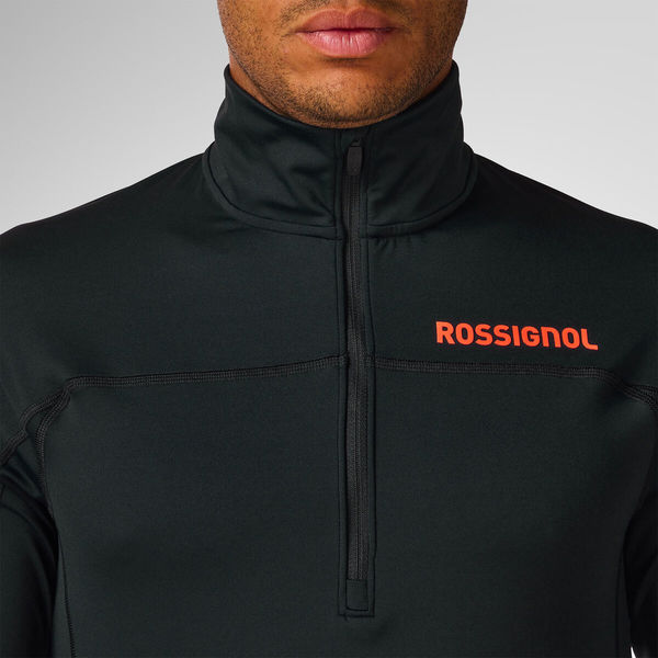 Pánský funkční rolák Rossignol Hero Half Zip First Layer Black RLPML12-200 26/27