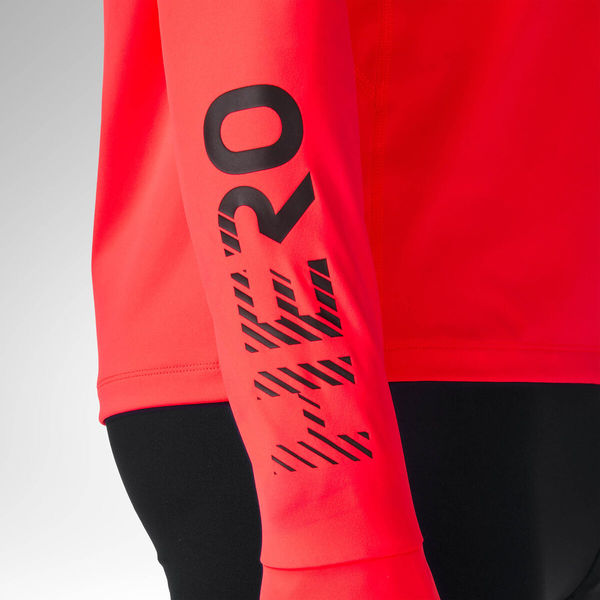 Pánský funkční rolák Rossignol Hero Half Zip First Layer Neon Red RLPML12-316 26/27