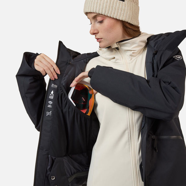Dámská bunda Rossignol Rochrun Insulated Ski Jacket Women's Black RLOWJ04-200 26/27