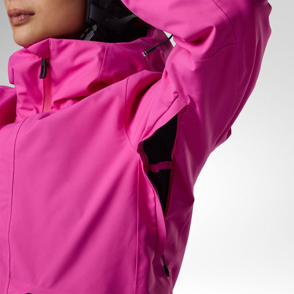 Dámská bunda Rossignol Rochrun Insulated Ski Jacket Women's Electric Fuchsia RLOWJ04-A26 26/27