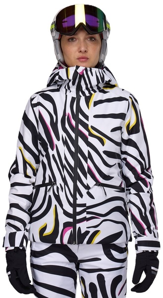 Dámská bunda Rossignol Rochrun Insulated Ski Jacket Women's Savage Black RLOWJ04-B09 26/27