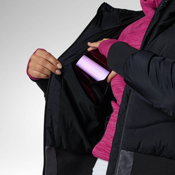 Dámská bunda Rossignol Snowblaze Down Bomber Ski Jacket Women's Black RLPWJ37-200 26/27