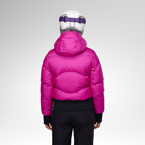 Dámská bunda Rossignol Snowblaze Down Bomber Ski Jacket Women's Electric Fuchsia RLPWJ37-A26 26/27
