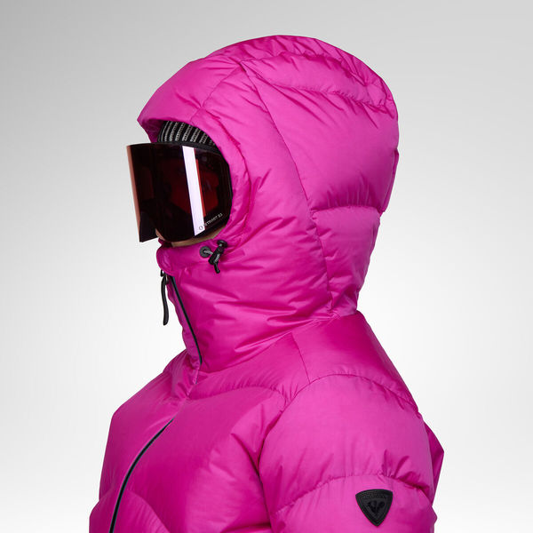 Dámská bunda Rossignol Snowblaze Down Bomber Ski Jacket Women's Electric Fuchsia RLPWJ37-A26 26/27