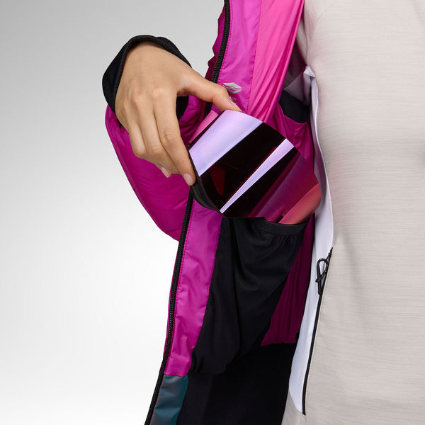 Dámská bunda Rossignol Snowblaze Down Bomber Ski Jacket Women's Electric Fuchsia RLPWJ37-A26 26/27