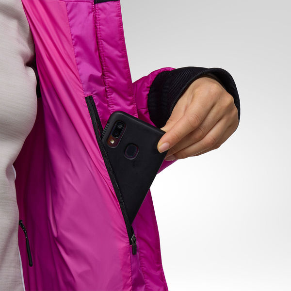 Dámská bunda Rossignol Snowblaze Down Bomber Ski Jacket Women's Electric Fuchsia RLPWJ37-A26 26/27