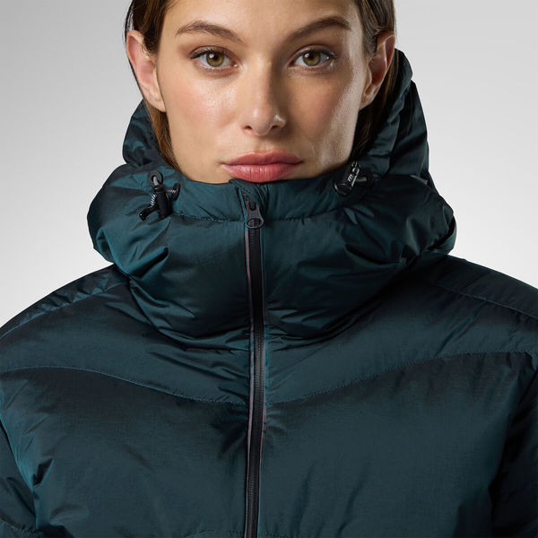 Dámská bunda Rossignol Snowblaze Down Bomber Ski Jacket Women's Transformative Teal RLPWJ37-A29 26/27