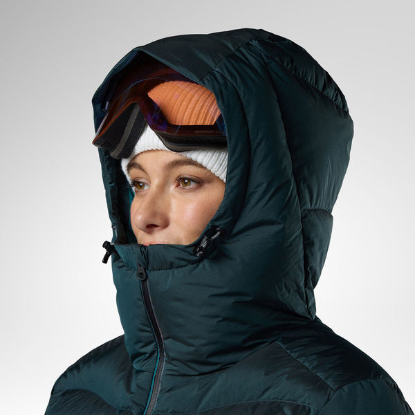 Dámská bunda Rossignol Snowblaze Down Bomber Ski Jacket Women's Transformative Teal RLPWJ37-A29 26/27