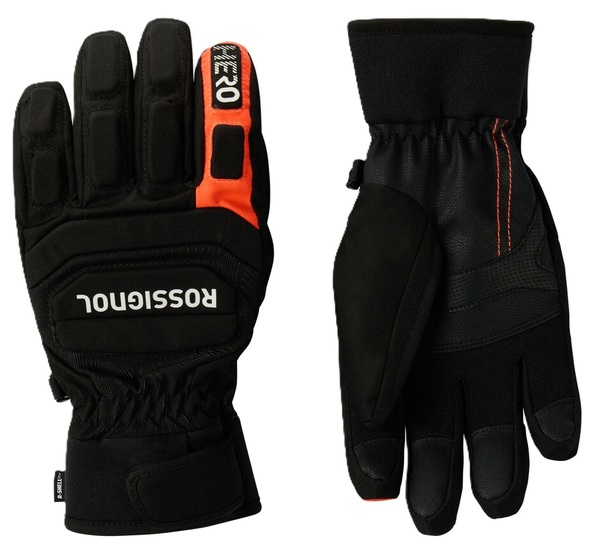 Dětské/juniorské rukavice Rossignol JR Hero Junior R-Shell Dry Black RLPYG02-200 26/27