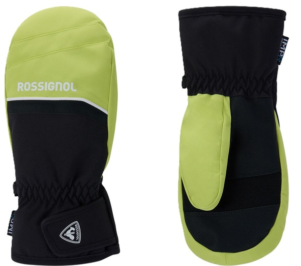 Dětské/juniorské rukavice Rossignol Junior Jr Tech IMP'R Mittens Wild Lime RLOYG02-A86 26/27