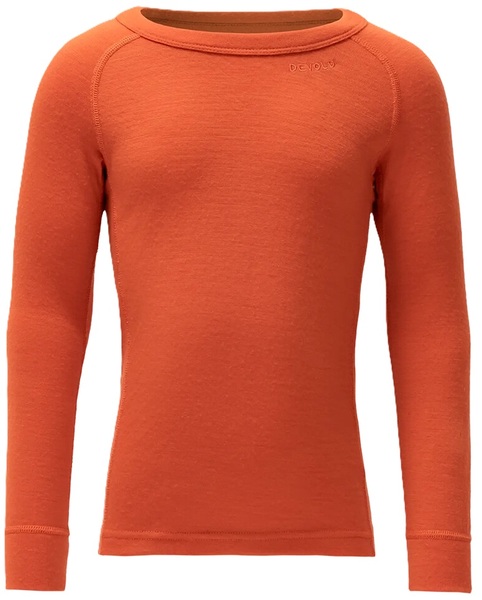 Dětské merino termo triko Devold Duo Active Merino Shirt Kid Brick GO 237 222 A 087A 26/27