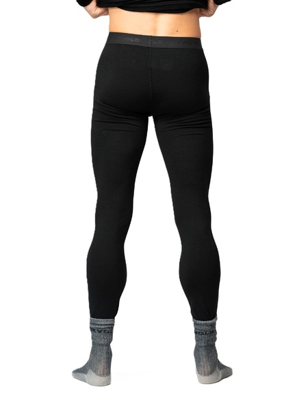 Pánské termo kalhoty Devold Breeze Plus Merino 200 Longs Man Black GO 183 124 C 950A 26/27