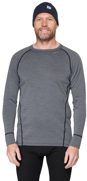 Pánské dvouvrstvé termo triko Devold Duo Active Merino 205 Shirt Man Castlerock GO 130 224 A 830A 26/27