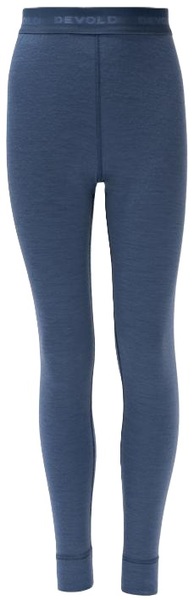 Dětské/Juniorské merino termo kalhoty Devold Duo Active Merino Longs Junior Berry GO 237 108 A 445A 26/27