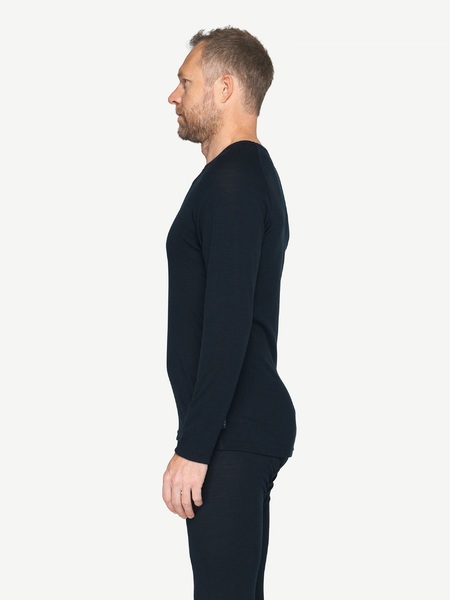 Pánské triko Devold Adventure Merino 190 Shirt Man GO 245 221 B 284A Ink 26/27