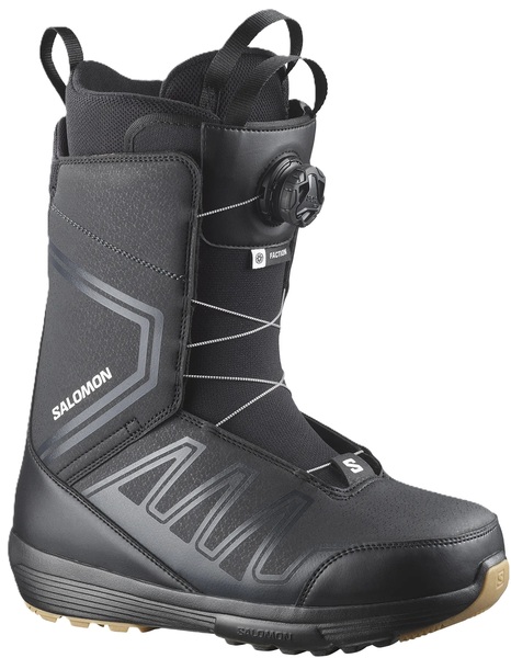 Snowboardové boty Salomon Faction BOA Black/Black/Black L49140500 26/27