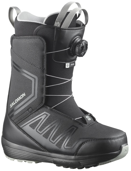 Dámské snowboardové boty Salomon Pearl BOA Black/Black/Wrought Iron L49140600 26/27