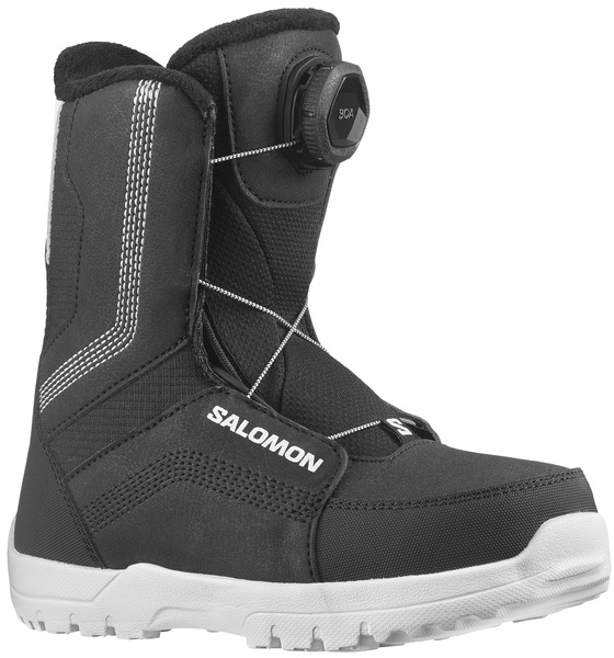 Dětské snowboardové boty Salomon Whipstar BOA Black/Black/White L47112800 26/27