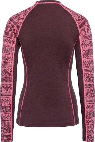 Dámské Merino Triko Kari Traa Tale Longsleeve Cocoa Powder 623923 26/27