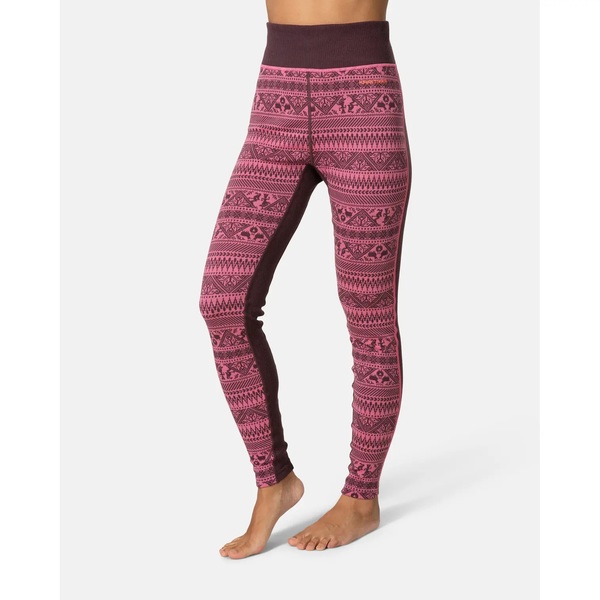 Dámské funkční kalhoty/legíny Kari Traa Tale Pants 100% Merino Cocoa Powder 623925 26/27