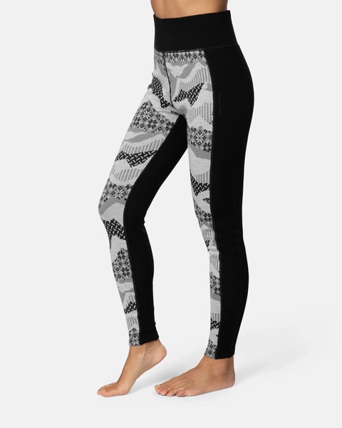 Dámské funkční kalhoty/legíny Kari Traa Olea Pants Base Layer 100% merino Black 624017 26/27