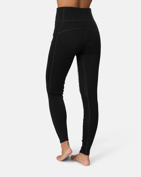 Dámské funkční kalhoty/legíny Kari Traa Olea Pants Base Layer 100% merino Black 624017 26/27