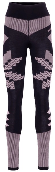 Dámské funkční kalhoty/legíny Kari Traa Faith Pants Base Layer merino Black 623595 26/27