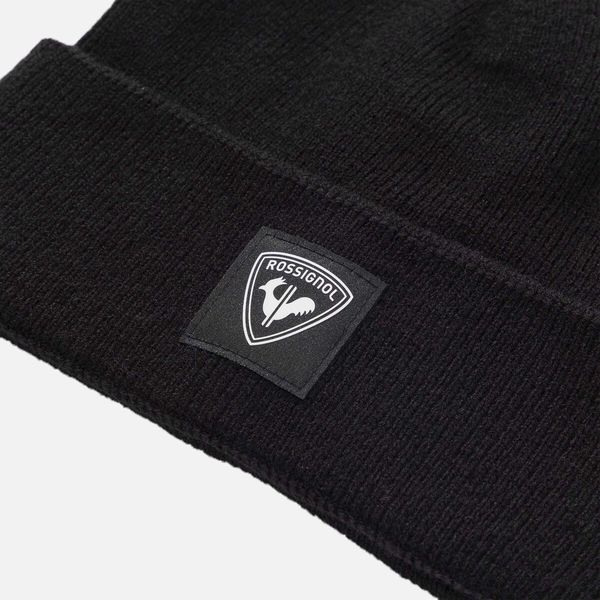 Čepice Rossignol Corporate Beanie Unisex RLOMH14-200 Black 26/27