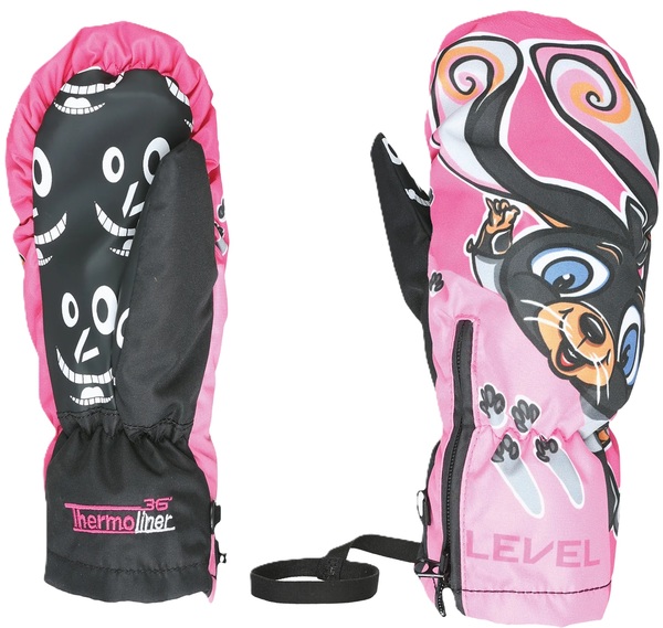 Dětské rukavice Level Lucky Mitt Hot Pink 4146JM.62 26/27