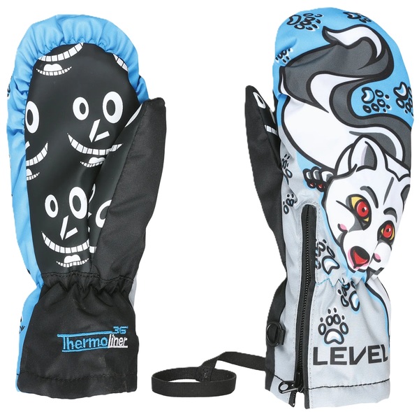 Dětské rukavice Level Lucky Mitt Navy Grey 4146JM.16 26/27