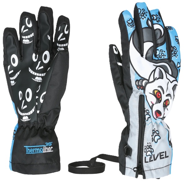 Dětské rukavice Level Glove Lucky Navy Grey 4146JG.16 26/27