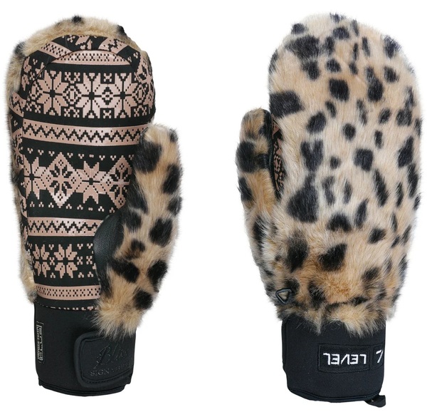 Dámské rukavice Level Siberian Mitt PK Brown 8170WM.38 26/27
