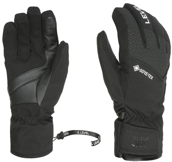 Pánské rukavice Level Pilot GTX Gore-Tex Black 3338UG.01 26/27