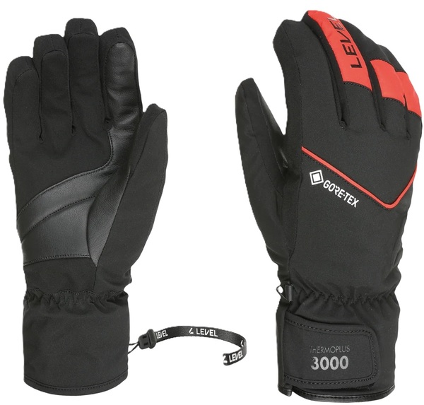 Pánské rukavice Level Pilot GTX Gore-Tex Red 3338UG.11 26/27